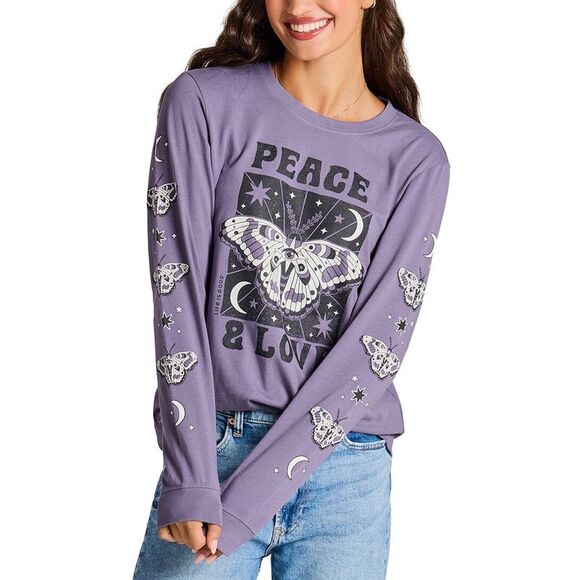 Life is Good® Tops - Life Is Good® Womens  Long Sleeve Crusher T-Shirt